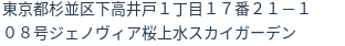 住所(登記所在地)