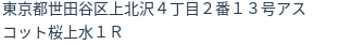 住所(登記所在地)