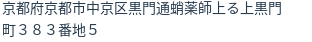 住所(登記所在地)