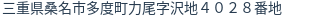 住所(登記所在地)