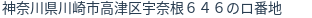 住所(登記所在地)