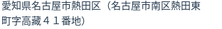 住所(登記所在地)