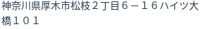 住所(登記所在地)