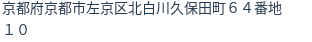住所(登記所在地)