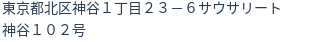 住所(登記所在地)