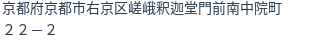 住所(登記所在地)