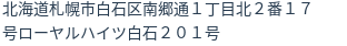住所(登記所在地)