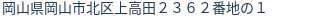 住所(登記所在地)
