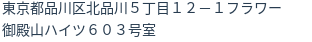 住所(登記所在地)