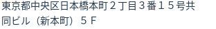 住所(登記所在地)
