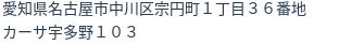 住所(登記所在地)
