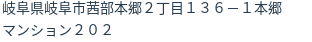 住所(登記所在地)