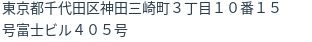住所(登記所在地)