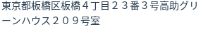 住所(登記所在地)