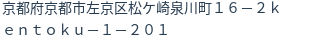 住所(登記所在地)