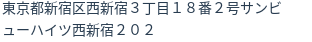 住所(登記所在地)
