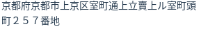 住所(登記所在地)