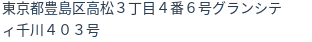住所(登記所在地)
