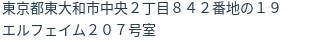 住所(登記所在地)