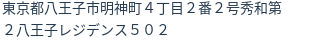 住所(登記所在地)