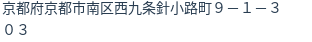 住所(登記所在地)