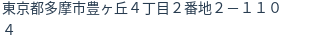 住所(登記所在地)