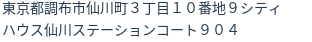 住所(登記所在地)
