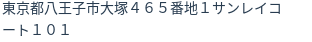 住所(登記所在地)