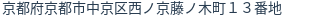 住所(登記所在地)