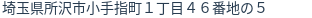 住所(登記所在地)