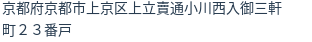 住所(登記所在地)