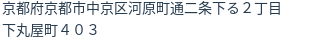 住所(登記所在地)