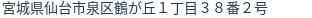 住所(登記所在地)