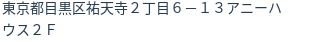住所(登記所在地)