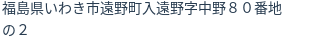 住所(登記所在地)