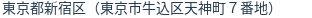 住所(登記所在地)