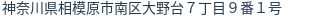 住所(登記所在地)