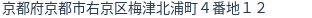 住所(登記所在地)