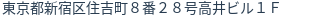 住所(登記所在地)