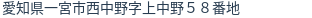 住所(登記所在地)