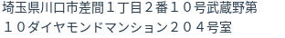 住所(登記所在地)