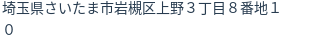 住所(登記所在地)