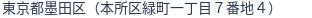 住所(登記所在地)