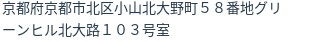住所(登記所在地)