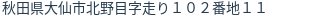 住所(登記所在地)