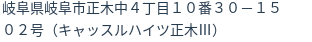 住所(登記所在地)