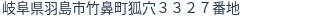 住所(登記所在地)