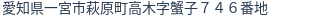 住所(登記所在地)