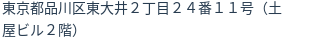 住所(登記所在地)