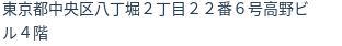 住所(登記所在地)